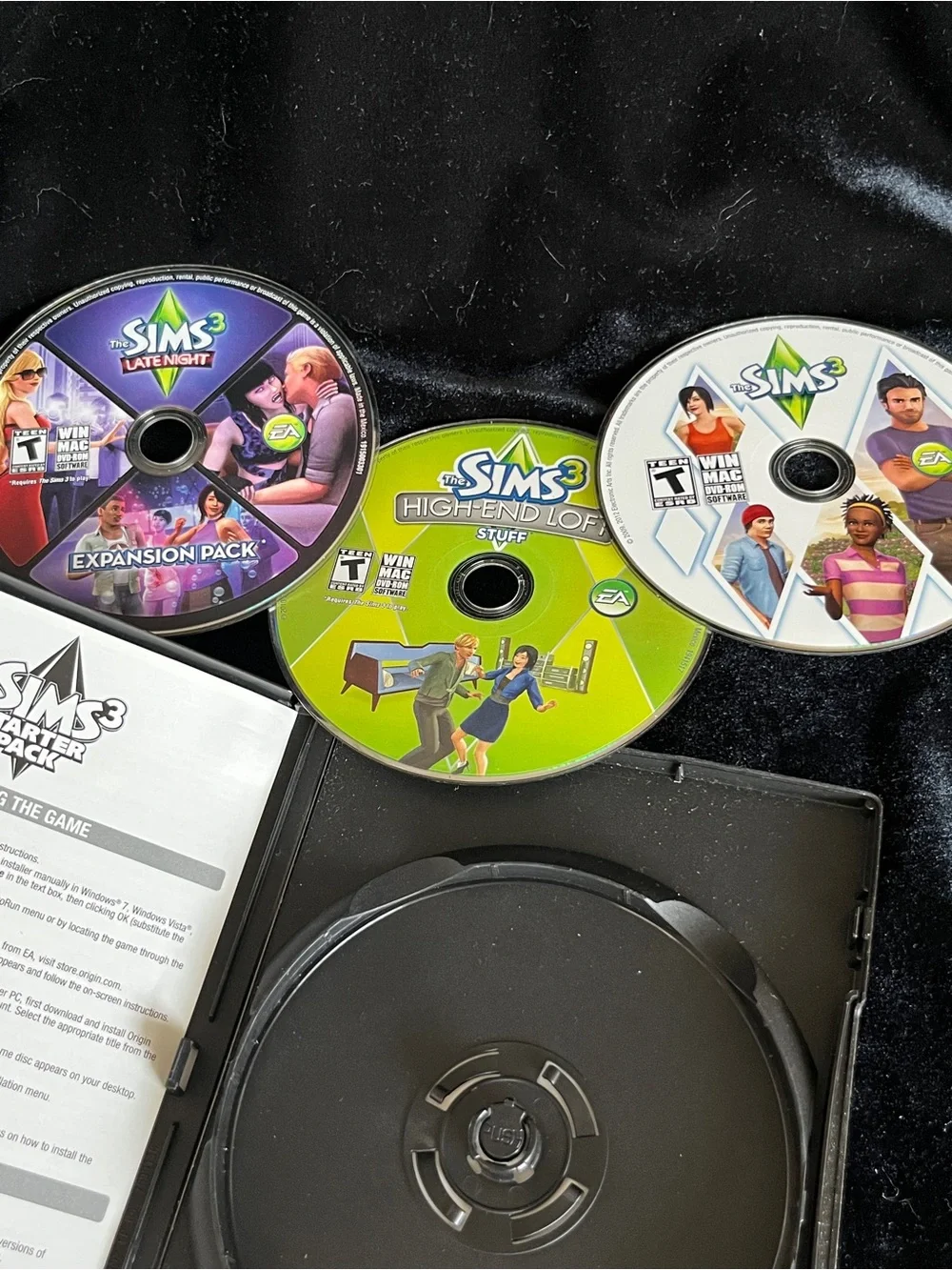 💜 The Sims 3 Starter Pack PC DVD-ROM Game Late Night Expansion High End Loft